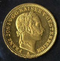 Delcampe - ½ Krone, 1859A, "Vereinsmünze 100 Ein Pfund Fein" In Gold, 5,55 Gr., Jaeckel 314, ANK 14 - Austria