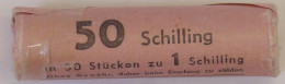 Delcampe - 1 Schilling 1970, Originalrolle Zu 50 Stück Der GNZ, Unz - Austria