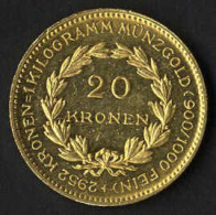Delcampe - 20 Kronen, 1924, Goldmünze, 6,775 Gr., Jaeckel 422, ANK 1 - Austria