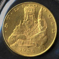 Delcampe - 25 Schilling, 1935, Goldmünze St. Leopold, 5,88 Gr., Jaeckel 446, ANK 4 - Austria
