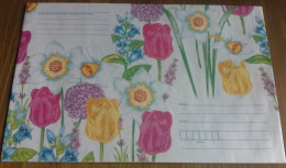 Delcampe - Belarus. 2017. Flowers. Cover Without Stamp. - Belarus