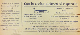 Delcampe - § SOC. ELETTRICA DELLA CAMPANIA 1935 - BOLLETTA CON FATTURA - Décrets & Lois