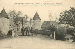 Delcampe - MONTIGNY Sur AVRE Entrée De La Ferme De La Potinière ... - Montigny-sur-Avre