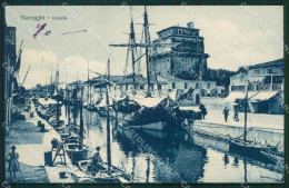 Delcampe - Lucca Viareggio Porto Canale Cartolina XB0617 - Lucca