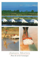 Delcampe - [-5%] FRANCE - Aigues Mortes - Récolte De Fleur De Sel De Camargue - Multivues - Animé - Edit SL - Carte Postale - Aigues-Mortes