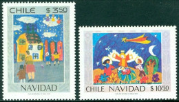 Delcampe - CHILE 1980 CHRISTMAS** (MNH) - Chile