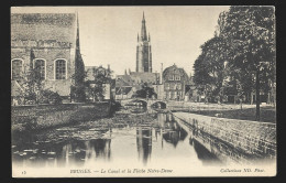 Delcampe - Brugge Le Canal Et La Flêche Notre Dame Bruges - Brugge