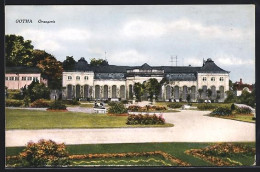 Delcampe - AK Gotha, Partie An Der Orangerie - Gotha