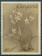Delcampe - Guyana 1986 Orchideen Aus Dem Werk "Reichenbachia" 1703 Postfrisch - Guyane (1966-...)
