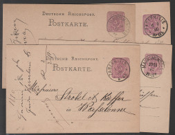 Delcampe - EP PERIODE 1871/1914 T. D'Allemagne - EP - Maursmunster Et Zabern I Els Chaque X 2 Sur EP 5pfg Et 5pfge = 4 EP - TB - Sonstige & Ohne Zuordnung