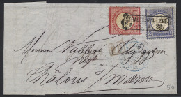 Delcampe - LAC PERIODE 1871 - 1914 - LAC - N°16, 17 - Strassburg I Els EPB 28 - Type 125 + CE (B) - 21/10/73 - B/TB - Sonstige & Ohne Zuordnung