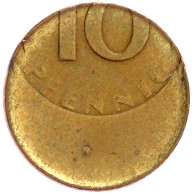 Delcampe - 10 Pfennig Stark Dezentriert Geprägt, Revers Nochmals Wertseite Inkus. Prägefrisch - Sonstige & Ohne Zuordnung