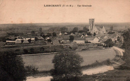 Delcampe - LARCHANT, VUE GENERALE, BASILIQUE ST MATHURIN  REF  37524 - Larchant