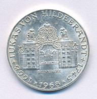 Delcampe - Ausztria 1968. 25Sch Ag "300 éve Született Von Hildebrandt" T:AU Patina Austria 1968. 25 Schilling Ag "300th Anniversary - Ohne Zuordnung