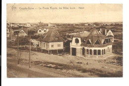 Delcampe - Koksijde - La Route Royale, Les Villas Lucie - Henri. - Koksijde