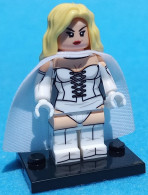 Delcampe - White Queen V2 (X-Men) (Marvel) Lego Compatible Minifigure Minifigures #MarvelRuiFigs #XMenRuiFigs - X-Men