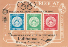 Delcampe - URUGUAY - BLOC N°21 ** (1972) Jeux Olympiques De Munich - Uruguay