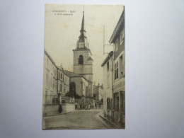 Delcampe - PAT - 1535  COMMERCY  :  Eglise Et ECOLE MATERNELLE   1917   XXX - Commercy