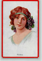 Delcampe - 13032492 - Fisher Bill Rothaarige Frau Mit Haarband Und - Fisher, Bill