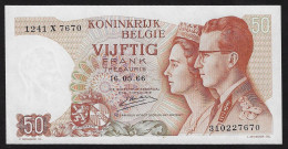 Delcampe - BELGIUM 50 FRANCS 1966 Pick-139  GEM UNC - 100 Francs