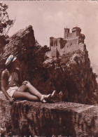 Delcampe - REPUBBLICA DI S. MARINO - La Rocca (m. 742 S.m.) - Donna 1949 - San Marino