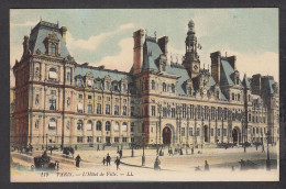 Delcampe - 082234/ PARIS, L'Hôtel De Ville - Autres Monuments, édifices