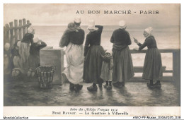 Delcampe - AWOP9-0561-MUSEE - Au Bon Marché - Paris - Salon Des Artistes Français 1912 - René Ravaut - Le Guettoir A Villerville - Museen
