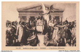 Delcampe - AWOP9-0544-MUSEE - Musée Du Louvre - Ingres - L'apothéose D'homère - Museen