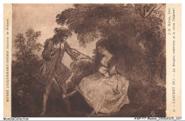 Delcampe - AWPP7-0476-MUSEE - Musée Jacquemart-andré - Lancret - La Berge Endormie Et Le Jeune Seigneur - Museen