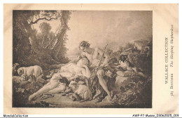 Delcampe - AWPP7-0467-MUSEE - Wallace Colection - Boucher - The Sleeping Shepherdess - Museen