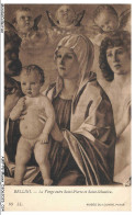 Delcampe - AWPP6-0417-MUSEE - Musée Du Louvre - Bellini - La Vierge Entre Saint-pierre Et Saint-sébastien - Museen