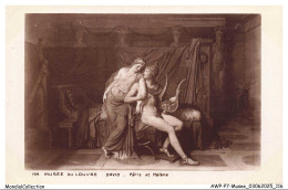 Delcampe - AWPP7-0516-MUSEE - Musée Du Louvre - David - Paris Et Hélene - Museen