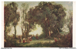 Delcampe - AWPP6-0400-MUSEE - Musée Du Louvre - Une Matinée - J Corot - Museen