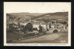 Delcampe - 48 -CPA   LANCOGNE - Centre Climatique - Vue Générale Sud Ouest Et Le Pont Sur Le  Longouyrou - Langogne