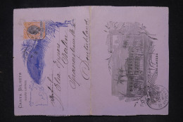 Delcampe - BRESIL - Entier Postal Sur Carte-lettre Illustrée Pour L'Allemagne - 1907 - J 4542 - Entiers Postaux