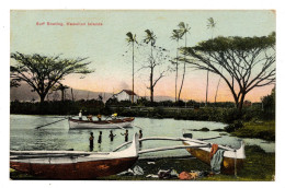 Delcampe - US POSTCARD - HAWAII - SURF BOATING - HAWAIIAN ISLANDS - Big Island Of Hawaii