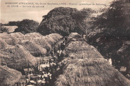 Delcampe - DAHOMEY - COVE - UN COIN DU MARCHE - MISSIONS AFRICAINES - Dahome