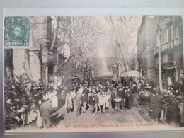Delcampe - Barcelona , Mercadoo De Flores En La Rambla , Marché Aux Fleurs - Barcelona