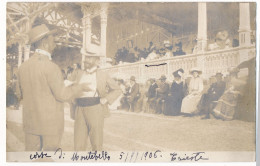 Delcampe - 2m.13   TRIESTE - Ippodromo Di Montebello - 1906 - Cartolina Fotografica - Trieste (Triest)