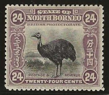 Delcampe - North Borneo      .  SG     .  176  (2 Scans)     .        *       .    Mint-hinged - Noord Borneo (...-1963)