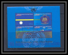 Delcampe - Nauru 380 - N° 12 Bloc NATION UNIES ONU Cote 10 MNH ** - Nauru