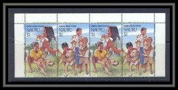 Delcampe - Nauru 378A - N° 392/93 HONG KONG 94 Cote 11 BANDE Complète MNH ** - Nauru