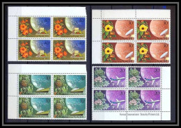 Delcampe - Nauru 379 - N° 139/42 Série Bloc 4 Cote 17.5 Fleurs (fleur Flower Flowers) MNH ** - Nauru