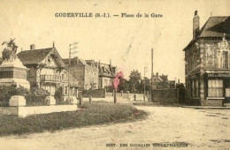 Delcampe - Place De La Gare - Goderville