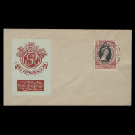 Delcampe - New Hebrides 1953 Coronation First Day Cover, VILA ... - Cartas & Documentos