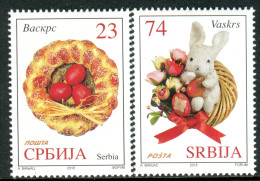 Delcampe - 1219 SERBIA 2018 - Easter - MNH Set - Serbien