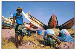 Delcampe - AFRIQUE   SENEGAL  KAFOUTINE NETTOYAGE DU POISSON  1982 - Senegal