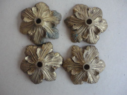 Delcampe - PIECES DETACHEES ROSACES COUPELLES LUSTRE LUMINAIRE SUSPENSION PLAFONNIER - Lámparas Y Arañas