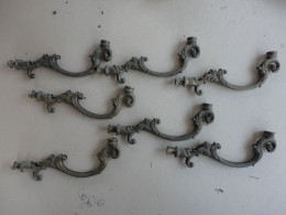 Delcampe - PIECES DETACHEES ROSACES COUPELLES BRAS LUSTRE LUMINAIRE SUSPENSION PLAFONNIER - Lámparas Y Arañas