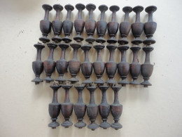 Delcampe - 26 BALUSTRES BOIS STYLE HENRI IV 7 Cm - Otros & Sin Clasificación